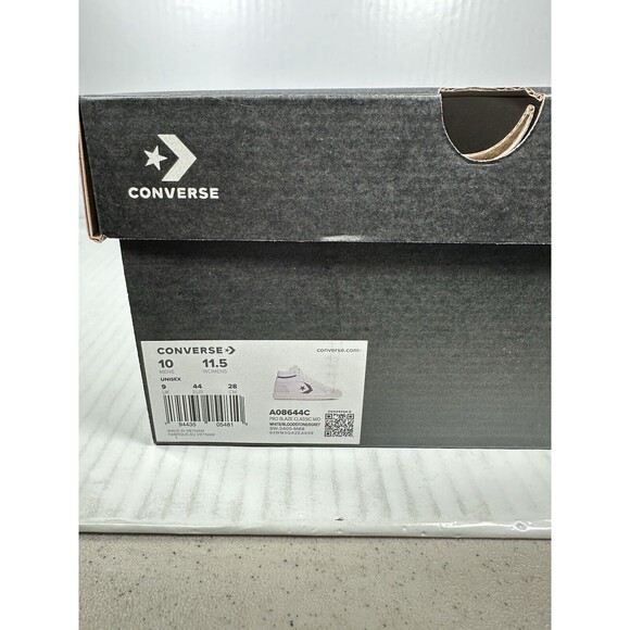 Size 10 Mens Converse Pro Blaze Classic Mid Shoes White Bloodstone Egret A08644C - Picture 8 of 8